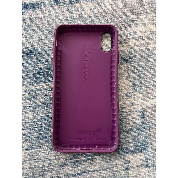 Speck Floral Black Phone Case iPhone XS Max - Picture 2 of 7